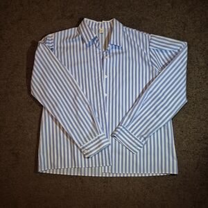 Blue Striped Women's Shirt